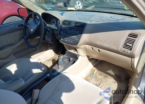 2002 Honda Civic Lx из США, поврежденный, VIN 1HGES16582L027779